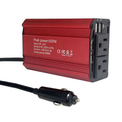 Un bon prix. Universal Socket DC 12V 24V To AC 220V Modified Sine Wave Mini Power Inverter 300W 300Watts Converter Adapter Portable Car Inverter With Charger en ligne
