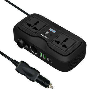 Un bon prix. GaN Power Driver Pro: Inverseur de voiture de 400W avec 2 prises AC et deux chargeurs USB PD. en ligne