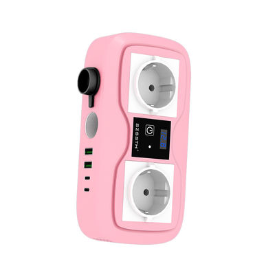 Un bon prix. Invertisseur de puissance de voiture de 200W avec sortie allume-cigare, 2 prises AC et double port USB. 12V à 220V Convertisseur d'onde sinusoïdale modifié en ligne