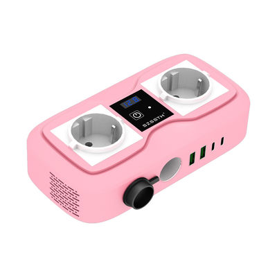 Chargeur à inverseur de voiture de 200 W Chargeur rapide de 12 V à 220 V Pd Type C