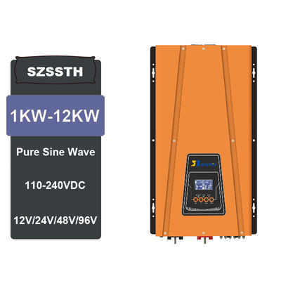 3 kW 5 kW 6 kW 8 kW 10 kW 12 kW Inverseur d'onde sinusoïdale pur 24V 48V à 220V 230V 234V