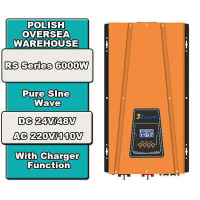 Nouveau chargeur d'inverseur à ondes sinusoïdales de la série RS 12V 24V 48V 6000W