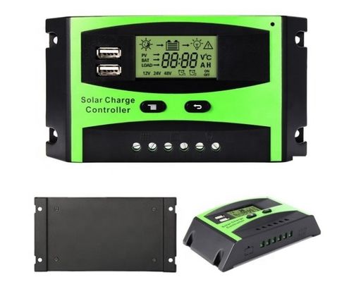Les régulateurs de charge solaire PWM 10A 50A 60A 20A 30A 24V 12VDC