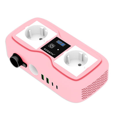 Invertisseur de puissance de 200 Watt Adaptateur de voiture Invertisseur de puissance électrique pour camions multifonctionnels