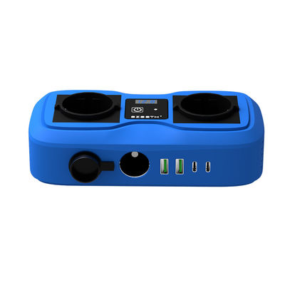 Convertisseur de tension de voiture 12V 220V CC à AC 200W GaN PD Chargeur rapide Invertisseur de puissance automatique