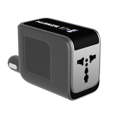 60*30*120MM Portable 150W 12v 220v Ac to Dc Modified Sine Wave Small Mini Car Plug Charger Power Inverter with Usb Type C