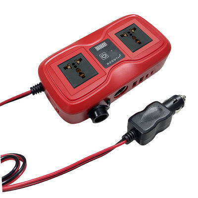 Customized Support SZSSTH Universal Socket Portable 12V 220V 2 AC Outlets 2USB 200W GaN PD Fast Charger Car Power Inverter