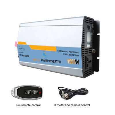 1000W-3000W Invertisseur de puissance pur à onde sinusoïdale pour batterie de voiture sortie unique
