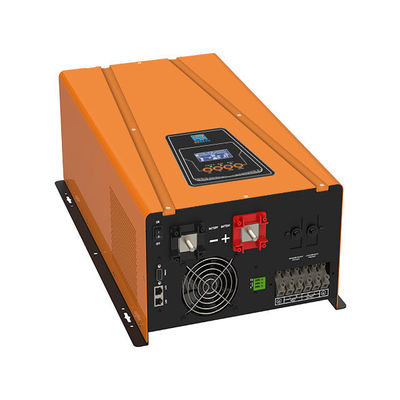 Un bon prix. 8 kW série RP toroïdale contact sec coupé 8 kW 10 kW 12 kW 48V 96V DC AC 110V 220V Pure Sine Wave 12000W Inverseur avec chargeur de batterie en ligne