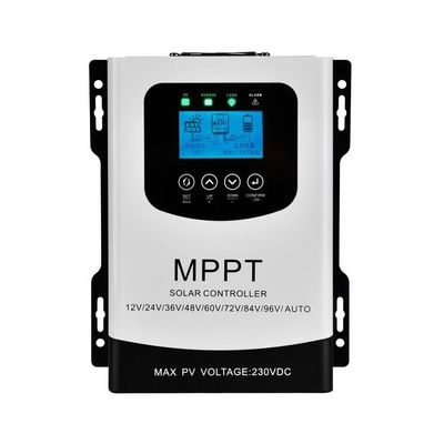 Travail automatique 50A/60A MPPT Contrôleur de charge solaire de 12V à 96V avec écran LCD