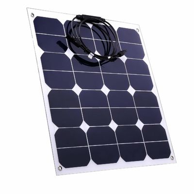 Panneau solaire flexible 50W ETFE pour système d'énergie solaire mono étanche 12V