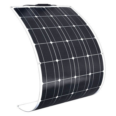 156*156 Panneaux solaires courbés à 100 watts pour les applications d'énergie solaire