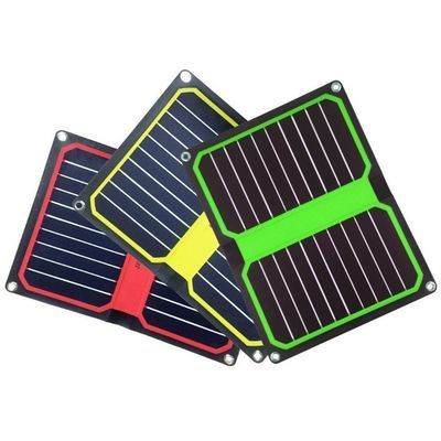 Un bon prix. 10.6W Panneau solaire au silicium monocristallin Pour la recharge de téléphone portable en extérieur en cas d'urgence en ligne