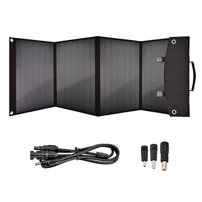 Chargement de téléphone cellulaire Panneaux solaires pliants de 120 W avec TPT PET EVA Tissu de cellule solaire à eau