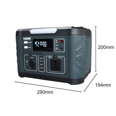 3.7V 216000mAh Lifepo4 centrale électrique portable 799.2wh / 1000w Power Bank