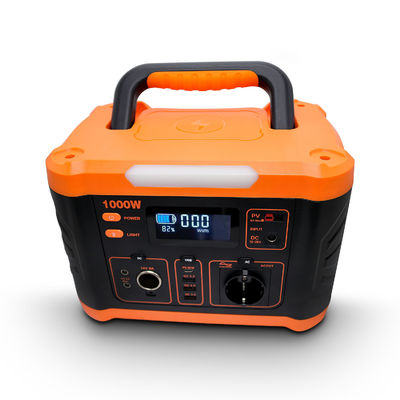 1kw centrale électrique portable alimentation solaire portable 799.2wh recharge sans fil