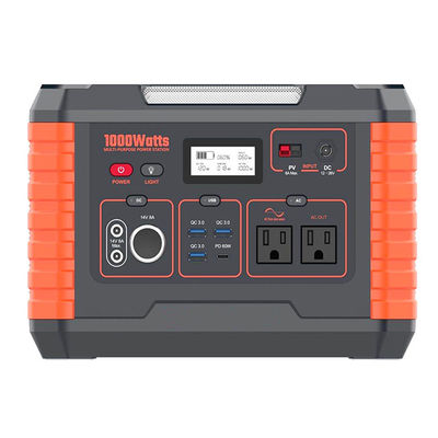 AC220v/240v/110v 1000W centrale électrique portable générateur solaire d'urgence intelligent