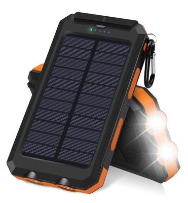 OEM ODM Banque d'énergie solaire 10000mah Banque d'énergie solaire avec batterie Li-polymère