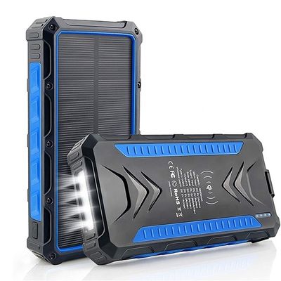 Chargement rapide électricité solaire sans fil batterie 30000mAh haute capacité