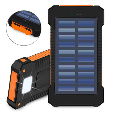 Chargement rapide sans fil Banque d'énergie solaire portable 10000mAh 20000mAh 30000mAh