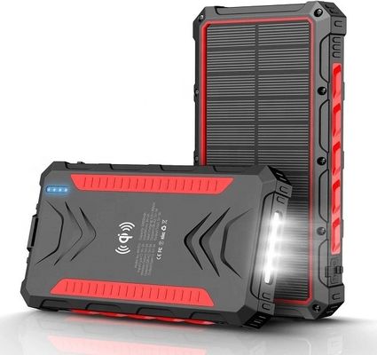 30000mAh Chargeur solaire Banque d'alimentation 36000mah Banque d'alimentation solaire 133.2W Chargement sans fil