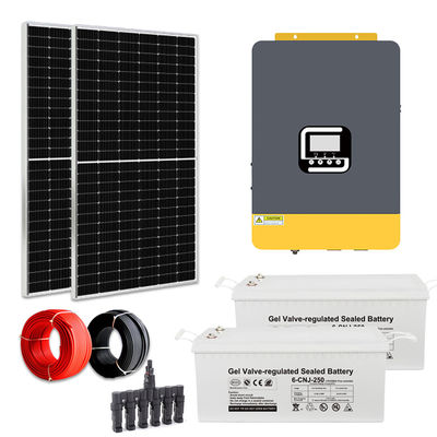 Un bon prix. Système d'énergie solaire à domicile de 2 kW 120V/220V/230V/240V tension réglable en ligne
