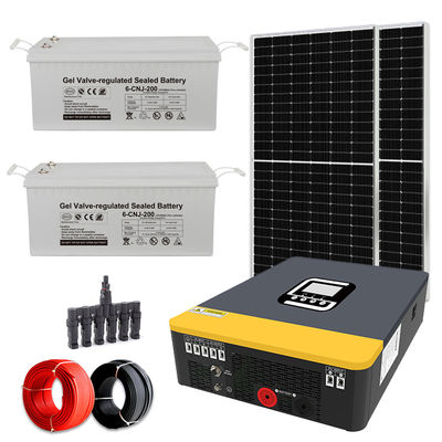 Système solaire complet à tension réglable de 100-240 V 3 kW hors réseau avec contrôleur MPPT