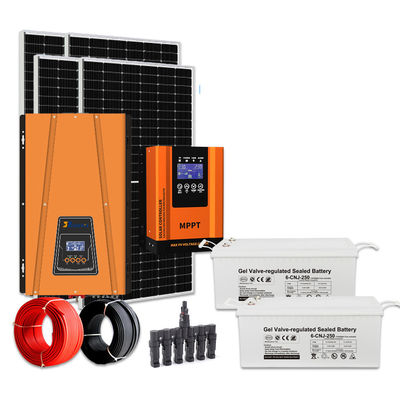 GEL Batterie 5kw complète hors réseau kits d'énergie solaire CE Rhos Fcc certifié