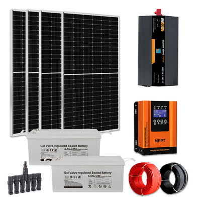 5KW tout en un système d'énergie solaire complète hors réseau kits d'énergie solaire pour les maisons