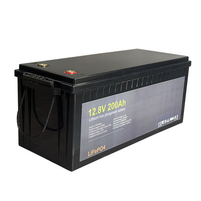 Construit dans BMS LiFePo4 batterie solaire 12V 200Ah Lithium fer phosphate batterie solaire
