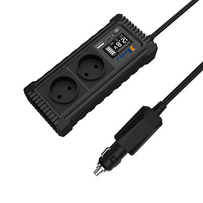 Invertisseur d'alimentation pour voiture de 12 V CC à 110 V AC 220 V avec USB et type C