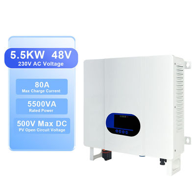 Invertisseur hybride hors réseau de 5000W 48V CC à 110V 220V AC avec protection contre la surcharge et plage de température de stockage