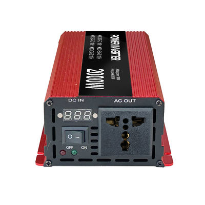 Invertisseur de puissance à onde sinusoïdale pure de 12V 24V 48V 60V avec protection contre la surcharge