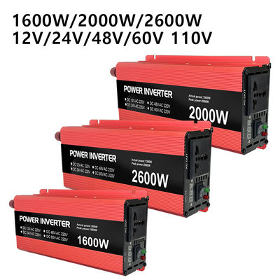 12V 24V 48V 60V à 110V 220V 230V Chargeur de batterie Inverseur de puissance CE ROHS FCC KC