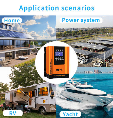 Un bon prix. Contrôleur MPPT hors réseau intelligent avec écran LCD et bouton tactile pour une gestion solaire avancée, tension PV maximale 230V en ligne