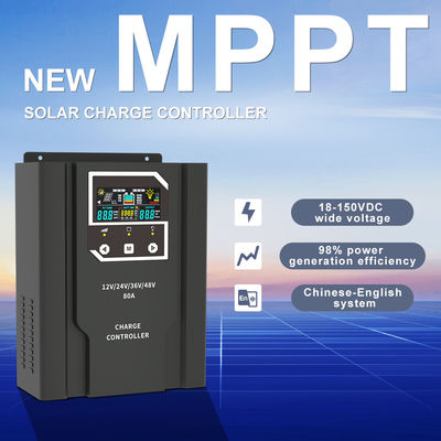 Un bon prix. Contrôleur de charge solaire léger 30A MPPT Détection automatique 12V 24V 36V 48V pour maison / RV / hors réseau en ligne