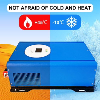 Un bon prix. Onduleur solaire à onde sinusoïdale pure de 3KW avec écran LCD en ligne
