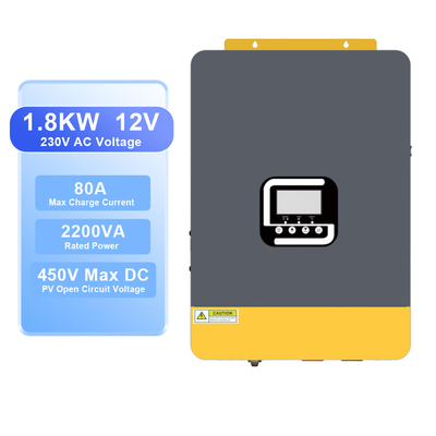 Un bon prix. 12V 2200VA MPPT Inverteur solaire hybride en ligne