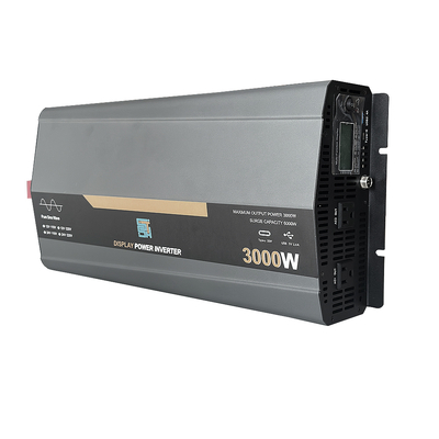 Un bon prix. Onduleur de puissance à onde sinusoïdale pure 3000W 12V/24V 110V/220V en ligne