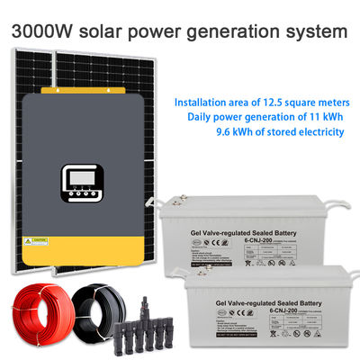 Un bon prix. High Quality 3KW Off Grid Solar System with MPPT Controller – Adjustable Voltage 100V–240V en ligne