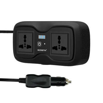 Un bon prix. Onduleur de voiture GaN 200W et chargeur rapide PD 100W | 12V à 110V/220V AC à onde sinusoïdale modifiée + Double USB-A/C en ligne